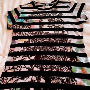 GO Jeans striped shirt size L